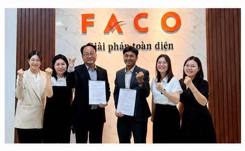LEEKIM Alliance Vietnam and FACO team signing ceremony